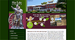 Desktop Screenshot of hotlakesprings.com